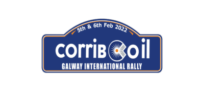 Corrib Oil Galway International Rally 2022 stages based around Loughrea