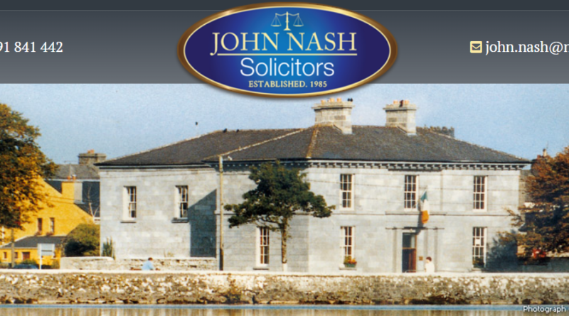 Locum Solicitor required at John Nash Solicitors Loughrea