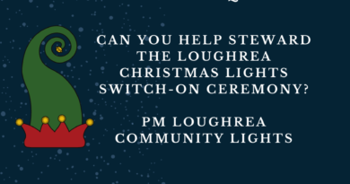 Stewards needed for Loughrea Christmas lights switch-on