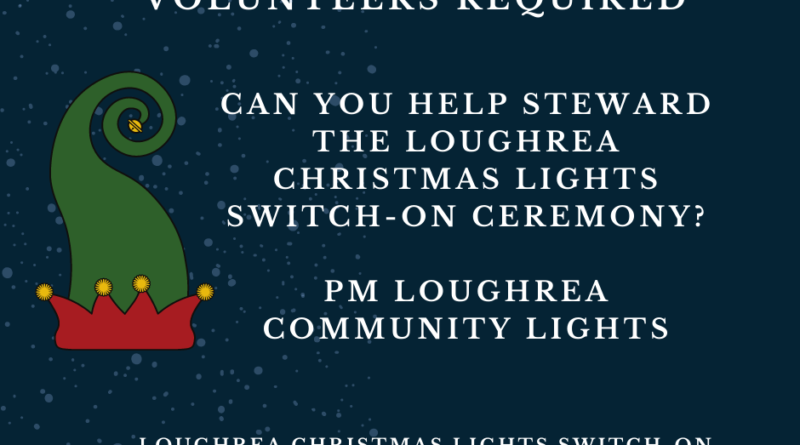 Stewards needed for Loughrea Christmas lights switch-on