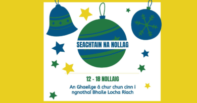 Seachtain na Nollag - Loughrea businesses promoting the Irish Language