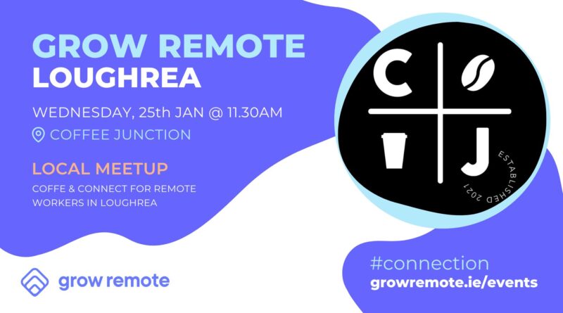 Grow Remote - Loughrea: Coffee Meetup for Remote Workers and Changemakers