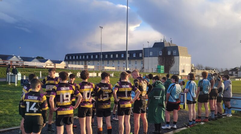 Loughrea U16 win against Galwegians RFC