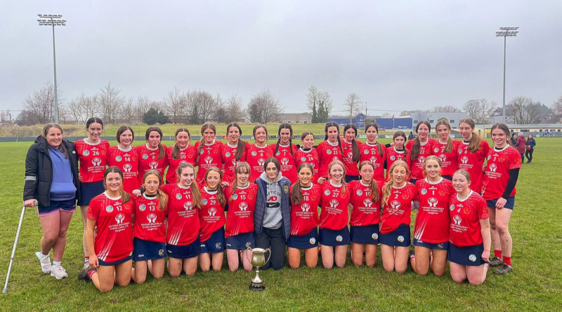 St. Raphael’s College Loughrea Connacht Junior B Camogie Champions