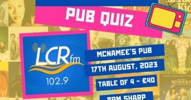 McNamee's set to host Loughrea Community Radio Ultimate Pub Quiz