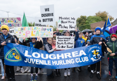 We Deserve Better: Over 1,000 Protest in Loughrea Demanding New Sports Facilities