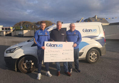 Glanua donates to Loughrea and Cappataggle Hurling Clubs ahead of Sunday's County Senior Hurling Final