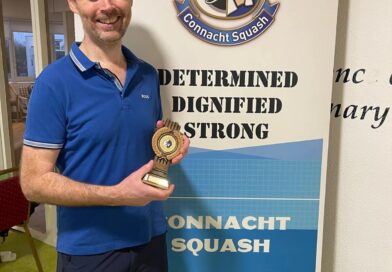 Loughrea Squash Club’s Colin McEoin Triumphs at Connacht Senior Open