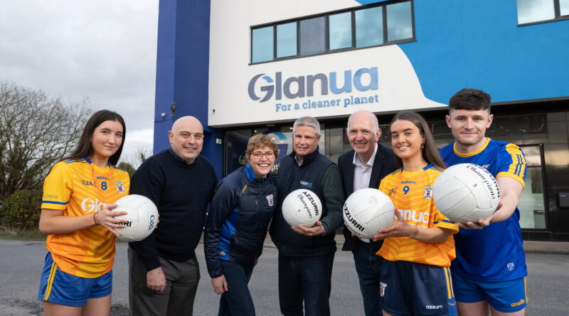 Glanua Becomes Main Sponsor of Loughrea Gaelic Football Club in Five-Year Deal